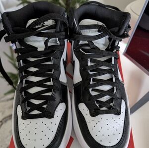 Nike Black and Red Sneakers